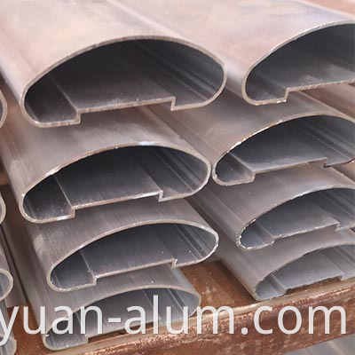 Guangyuan Aluminum Co., Ltd Aluminum Glass Balcony Railings Aluminium Glass Railing Section Grey Tinted Glass Balustrade